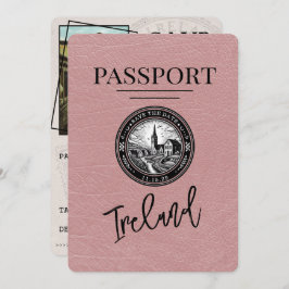 Reserve A Data Dusty Rosa Ireland Passaporte Salvar Data