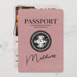 Reserve A Data Dusty Rosa Maldives Passaporte Salvar Data