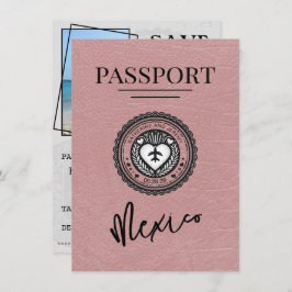 Reserve A Data Dusty Rosa Mexico Passport Salvar a Data