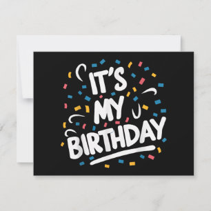 Reserve A Data É o meu aniversário para rapazes Meninas Crianças 