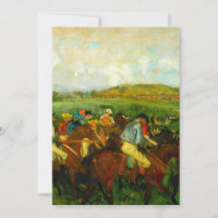 Edgar Degas Horseback Riding