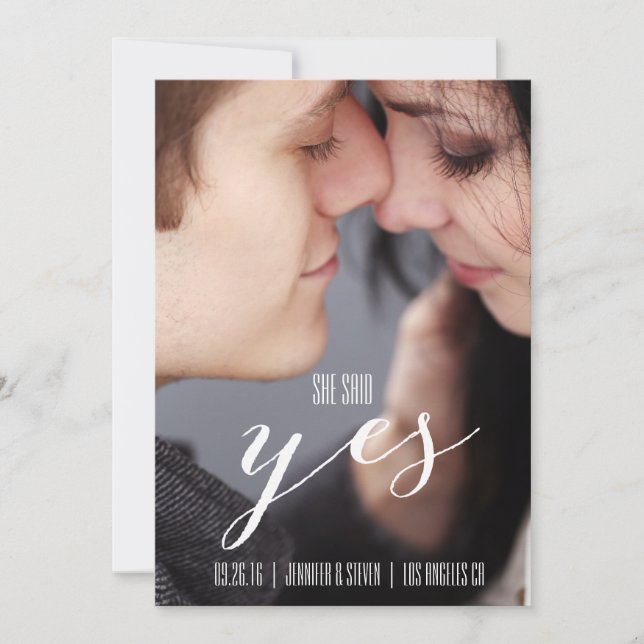 RESERVE A DATA ELA DISSE SIM | SALVE O MODERNO FOTO NO DIA (Frente)