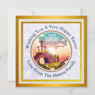 Reserve A Data Ele é Risen e Celebração da Ressurreição domingo