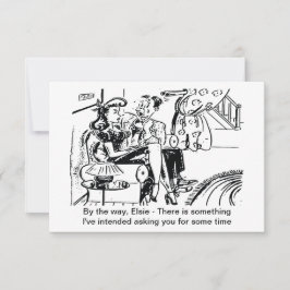 Reserve A Data Ele Fez a Pergunta, Divertido