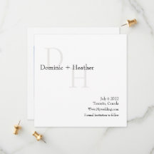 Elegância Mínima CLÁSSICA Com Foto