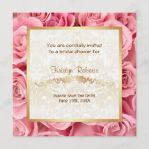 Elegância rosa rosa rosa - Chá