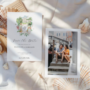 Reserve A Data Elegant Estate   Crista de Casamento Personalizada