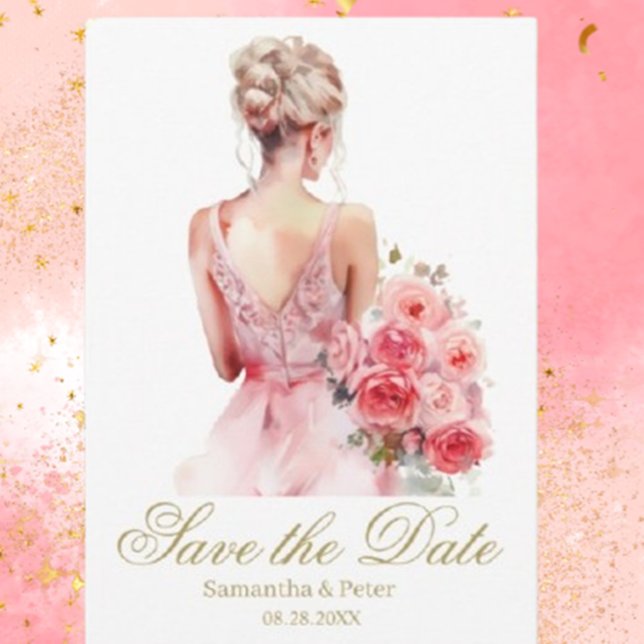 Reserve A Data Elegant Wedding Save The Date (Set the tone for your celebration and invite loved ones to join you. )