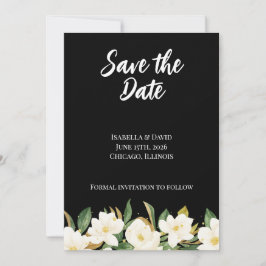 Reserve A Data Elegant White Magnolia