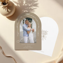 Elegante Beige - Foto do Arco Desenho da Mão & Fit