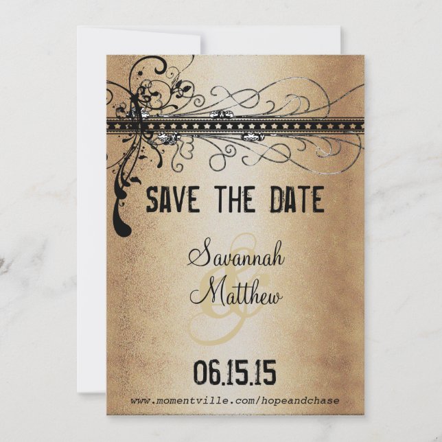 Reserve A Data Elegante Casamento Medieval Renascentista em Doura (Frente)