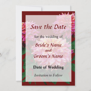 Reserve A Data Elegante Dahlia Kidds Climax Save the Date