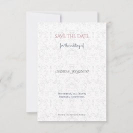 Reserve A Data Elegante e Retrô Salve a Data – Sem Foto | Único