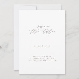 Reserve A Data Elegante floral salvar a data