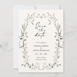 Reserve A Data Elegante Floral Salve A Data