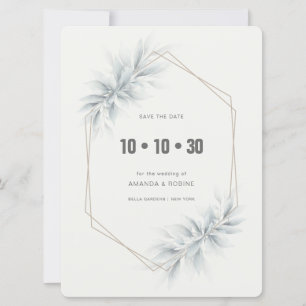 Reserve A Data Elegante Foliage Modern
