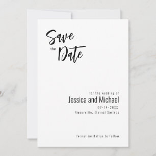 Reserve A Data 💍 Elegante Minimalista