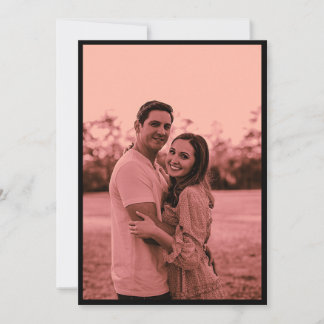 Reserve A Data Elegante Minimalista Rosa Empoeirada Foto Salvar a