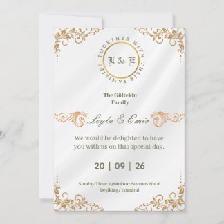 Reserve A Data Elegante Ouro Vintage Salve a Data