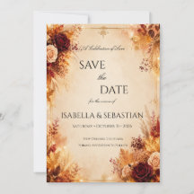 Elegante Outono| Casamento Boho Rústico de Outono