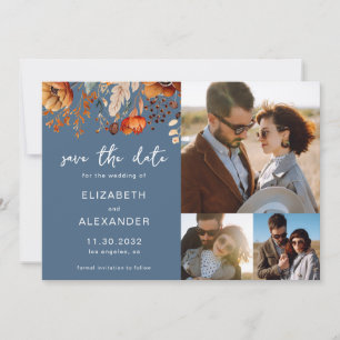 Reserve A Data Elegante Rustic autumnal casamento floral 3 fotos