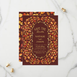 Reserve A Data Elegante Rustic Fall Deixa Boho Casado