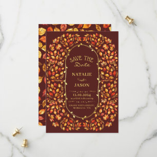 Reserve A Data Elegante Rustic Fall Deixa Boho Casado