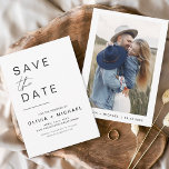 Reserve A Data Elegante Salve a data e minimalista de fotos<br><div class="desc">Cartões salve a data Elegantes de casamento que têm uma foto na frente. Os Cartões salve a data contêm uma moderna tipografia cursiva escrita escrita escrita escrita escrita escrita escrita escrita que é elegante,  simples e moderna a ser usada depois da simples celebração do dia de casamento minimalista.</div>