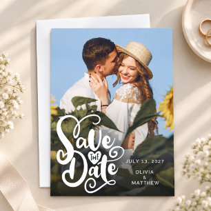 Reserve A Data Elegante Script de Foto Casamento Salve as Datas O