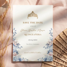 Elegante Tiara Floral Quinceañera Foto