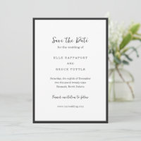 Elle Simple Modern Wedding