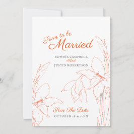 Reserve A Data Em breve será casado com botânica arte gladiolus l