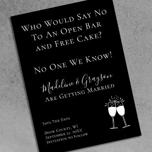Reserve A Data Engraçado Casamento De Bolo Livre De Bar Aberto Sa