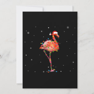 Reserve A Data Engraçado Flamingo de Natal, Roupa, doce, Natal
