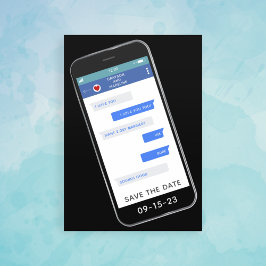 Reserve A Data Engraçado Mensagem de Texto Casamento Salvar A Dat