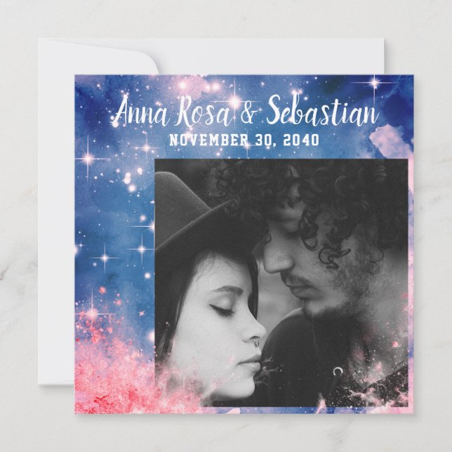 Reserve A Data *~* Envio de Fotos Estrelas Celestiais Salve a Dat (Frente)
