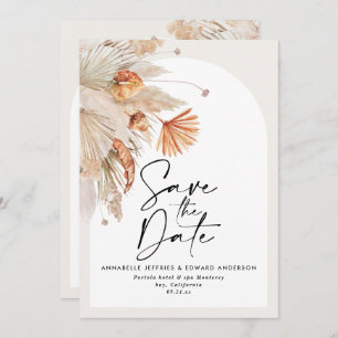 Reserve A Data Erva-pampas botânica e boêmica moderna