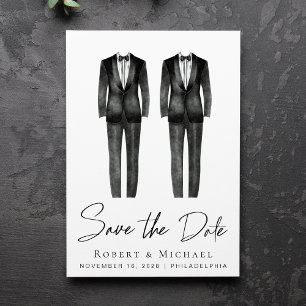 Reserve A Data Esboço de Tuxedo de Casamento Gay Elegante em Aqua
