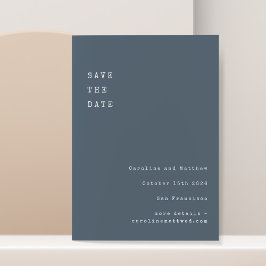 Reserve A Data Escritor de Letra Minimalista Font Wedding Dark Bl