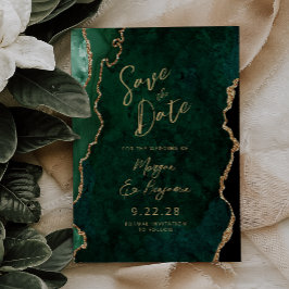 Reserve A Data Esmeralda Verde Ágata Roteiro Casamento Salve a Da