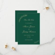 Esmeraldas Douradas Modernas E Minimalistas E Sang