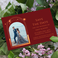 Espaço de Fotografia da Lua Vermelha Laranja Verme