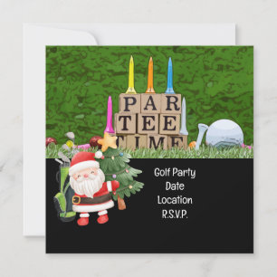 Reserve A Data Esquadra de Natal Santa Claus do Golf Par