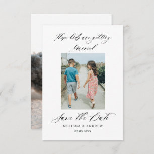 Reserve A Data Estas crianças vão casar-se, salvem a data