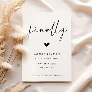 Reserve A Data Estilo Moderno Finalmente