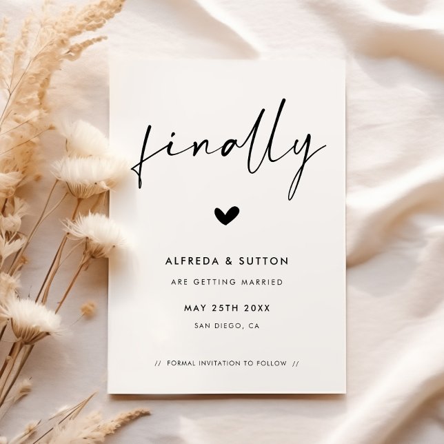 Reserve A Data Estilo Moderno Finalmente (Criador carregado)