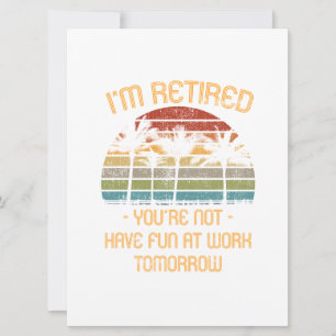 Reserve A Data Estou aposentado Você não está