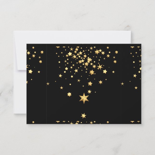 Reserve A Data Estrelas do ouro (Frente)
