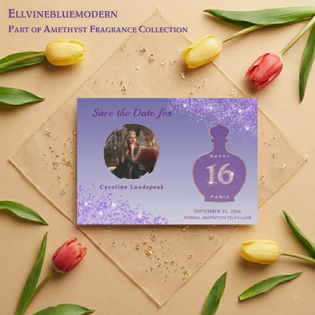 Reserve A Data Estúdio de Fragrâncias Purple Glitter Paris Sweet  (Sparkling Purple elegance for your Sweet 16!
Shop our Amethyst Fragrance Collection.
)