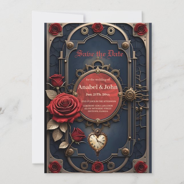 Reserve A Data Eternal Elegance – Clockwork Heart. (Frente)